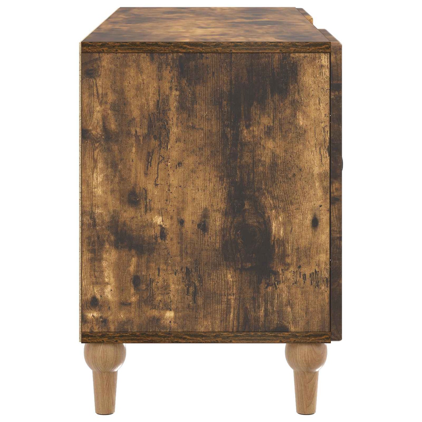 Televizní Skříň Kouřový Dub 102 X 34,5 X 50 Cm Kompozitní Dřevo