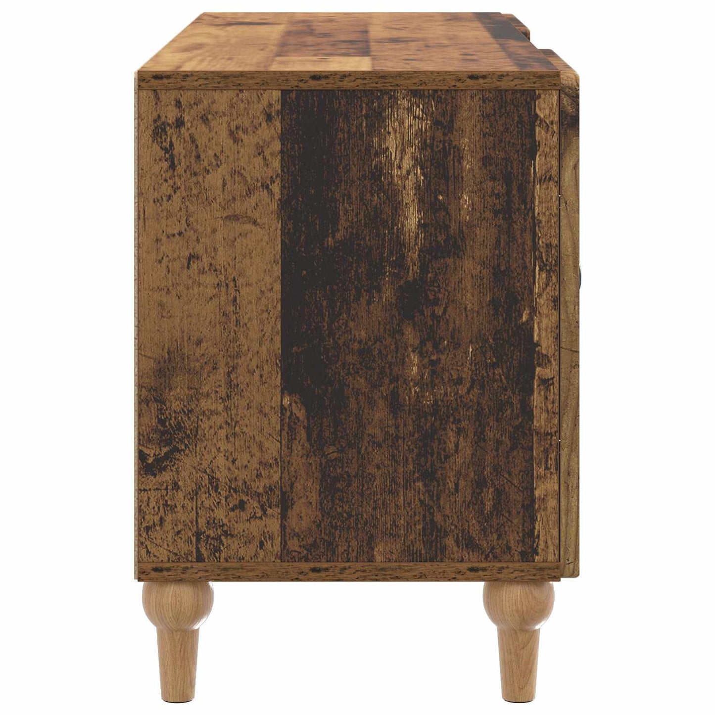 Televizní Skříň Staré Dřevo 102 X 34,5 X 50 Cm Kompozitní Dřevo