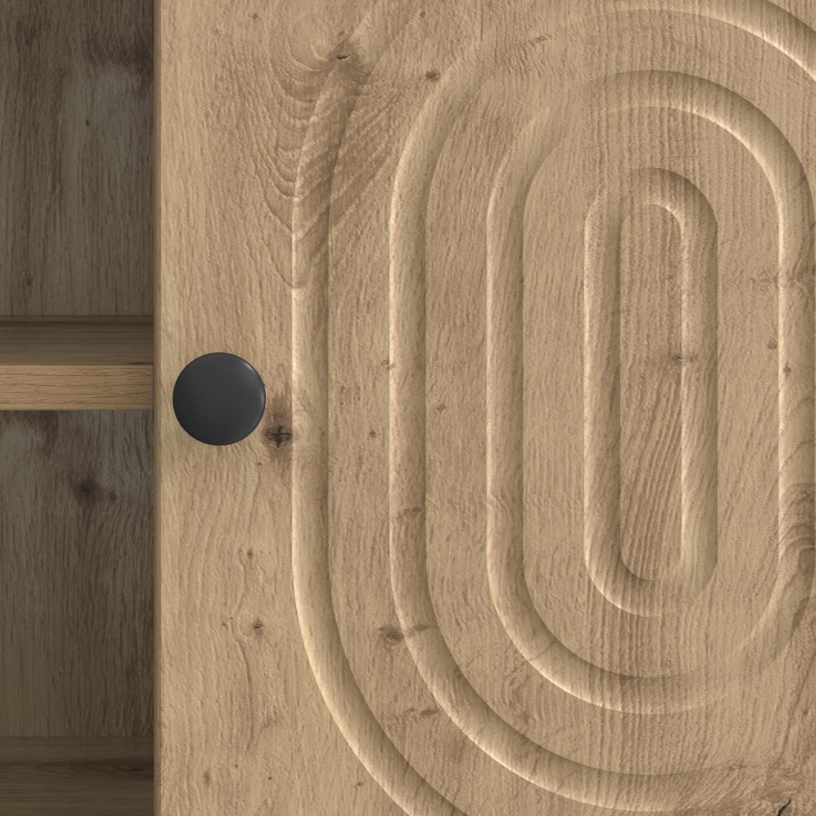 Televizní Skříň 102 X 34,5 X 50 Cm Dub Artisan Kompozitní Dřevo