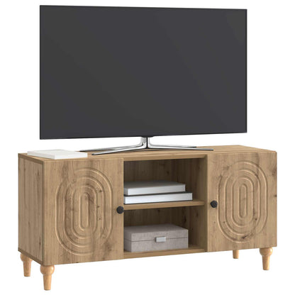 Televizní Skříň 102 X 34,5 X 50 Cm Dub Artisan Kompozitní Dřevo