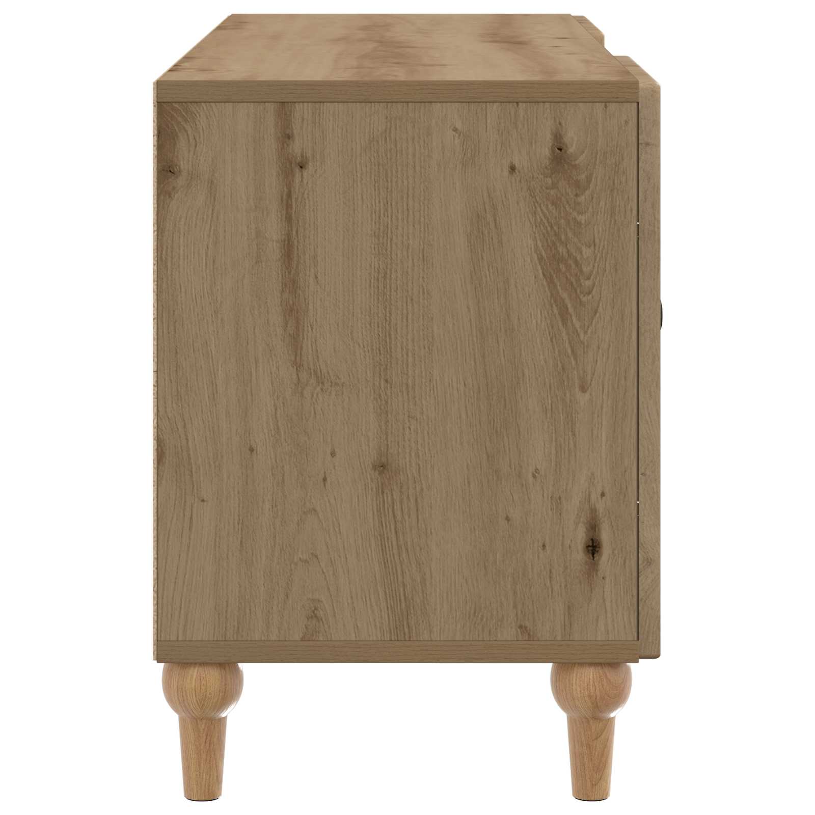 Televizní Skříň 102 X 34,5 X 50 Cm Dub Artisan Kompozitní Dřevo