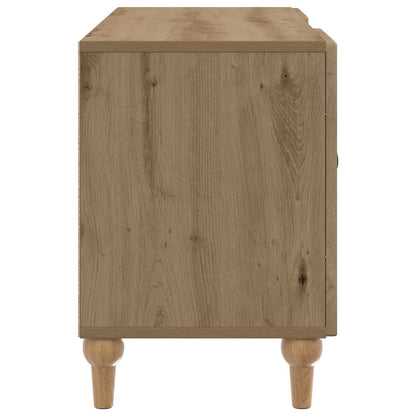 Televizní Skříň 102 X 34,5 X 50 Cm Dub Artisan Kompozitní Dřevo