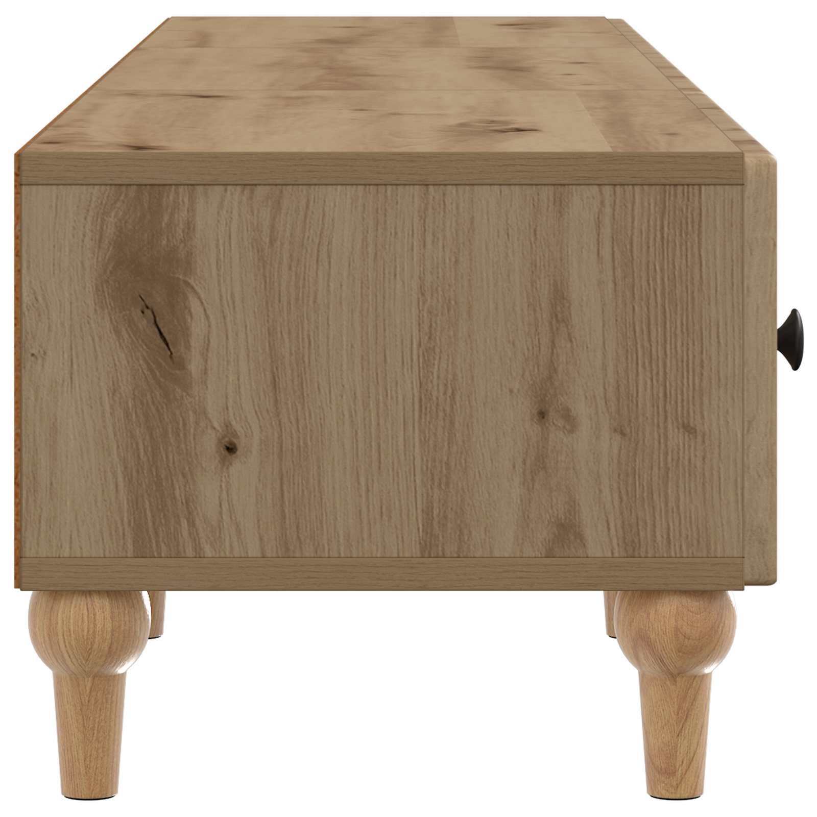 Televizní Skříň 147 X 34,5 X 30 Cm Dub Artisan Kompozitní Dřevo