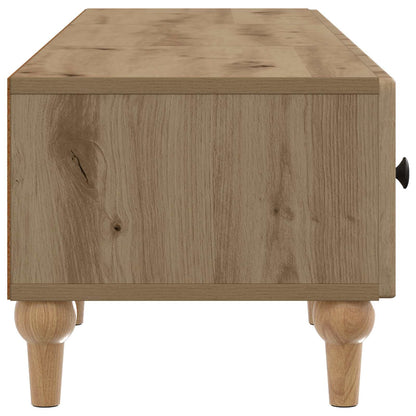 Televizní Skříň 147 X 34,5 X 30 Cm Dub Artisan Kompozitní Dřevo