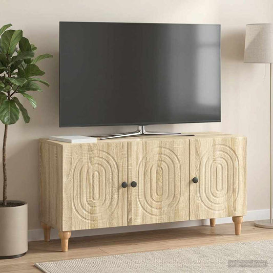 Televizní Skříň Dub Sonoma 99 X 34,5 X 50 Cm Kompozitní Dřevo