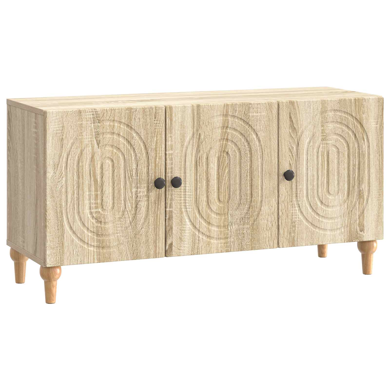 Televizní Skříň Dub Sonoma 99 X 34,5 X 50 Cm Kompozitní Dřevo