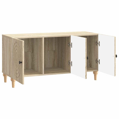 Televizní Skříň Dub Sonoma 99 X 34,5 X 50 Cm Kompozitní Dřevo