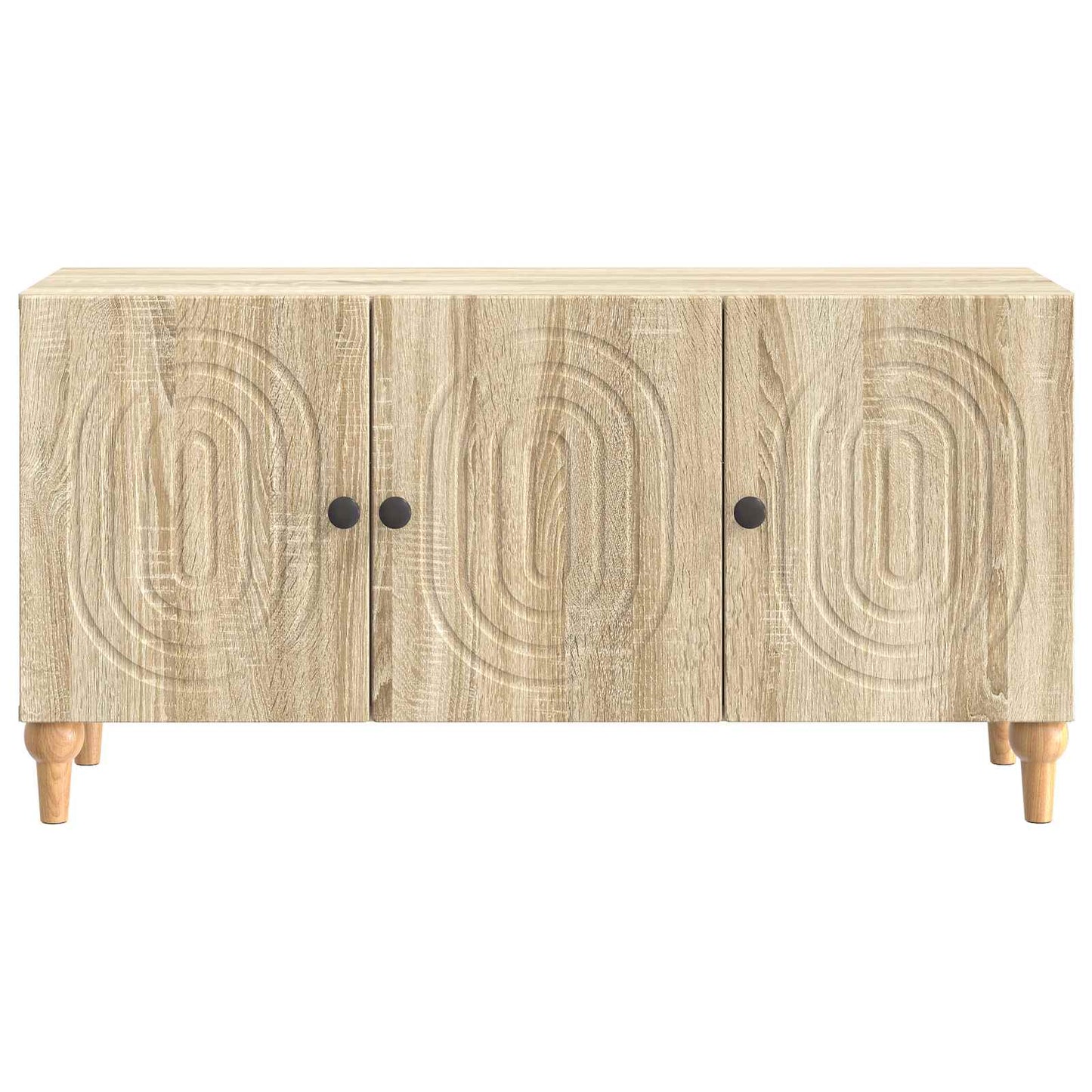 Televizní Skříň Dub Sonoma 99 X 34,5 X 50 Cm Kompozitní Dřevo