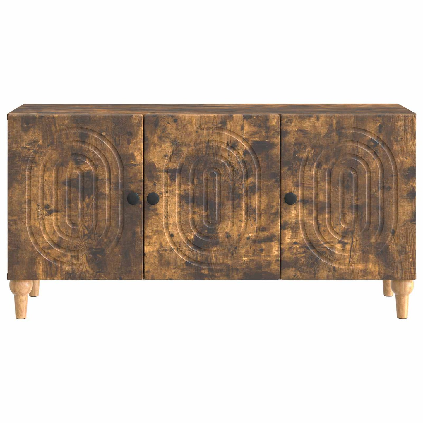 Televizní Skříň Kouřový Dub 99 X 34,5 X 50 Cm Kompozitní Dřevo