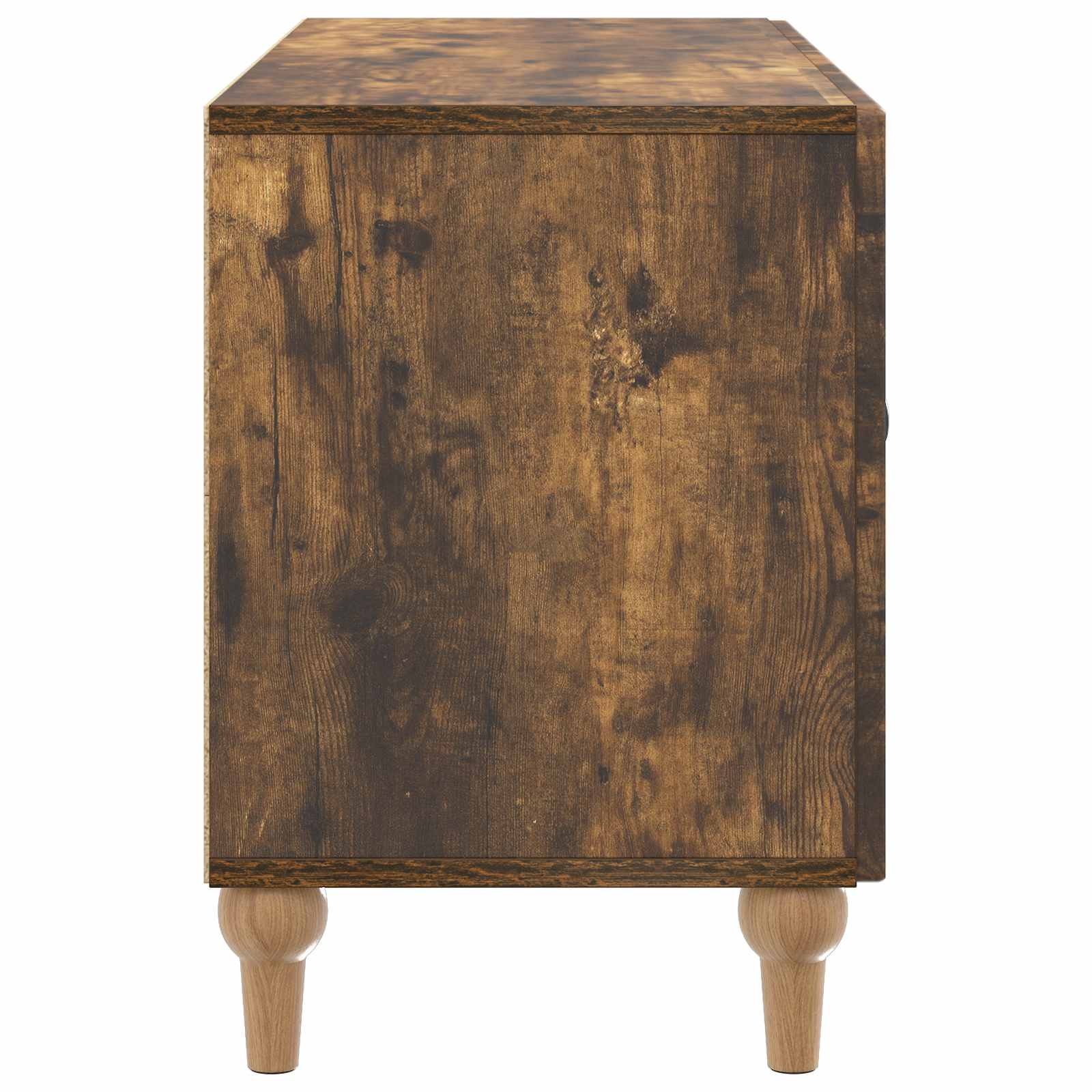 Televizní Skříň Kouřový Dub 99 X 34,5 X 50 Cm Kompozitní Dřevo