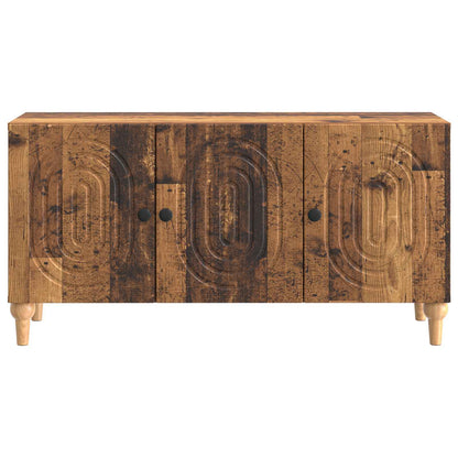 Televizní Skříň Staré Dřevo 99 X 34,5 X 50 Cm Kompozitní Dřevo