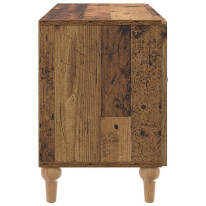 Televizní Skříň Staré Dřevo 99 X 34,5 X 50 Cm Kompozitní Dřevo