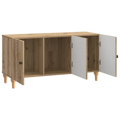 Televizní Skříň 99 X 34,5 X 50 Cm Dub Artisan Kompozitní Dřevo