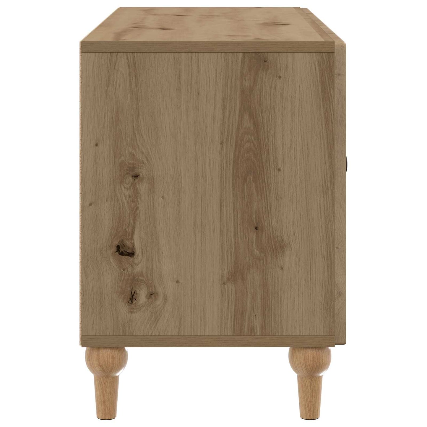 Televizní Skříň 99 X 34,5 X 50 Cm Dub Artisan Kompozitní Dřevo