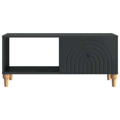 Konferenční Stolek Černá 90 X 50 X 40 Cm Kompozitní Dřevo