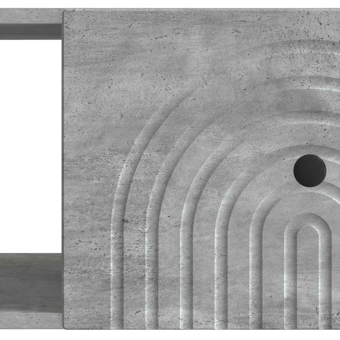 Konferenční Stolek Betonově Šedá 90 X 50 X 40 Cm