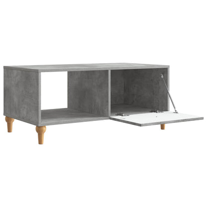 Konferenční Stolek Betonově Šedá 90 X 50 X 40 Cm