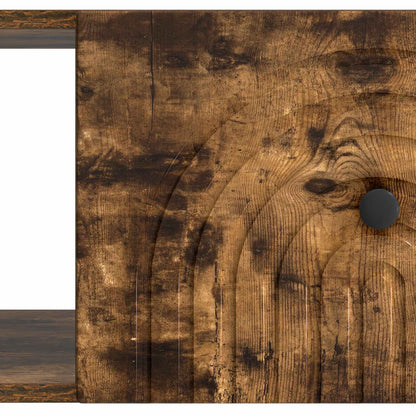 Konferenční Stolek Kouřový Dub 90 X 50 X 40 Cm Kompozitní Dřevo