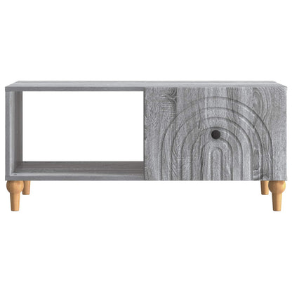 Konferenční Stolek Šedá Sonoma 90 X 50 X 40 Cm Kompozitní Dřevo