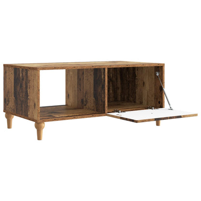 Konferenční Stolek Staré Dřevo 90 X 50 X 40 Cm Kompozitní Dřevo