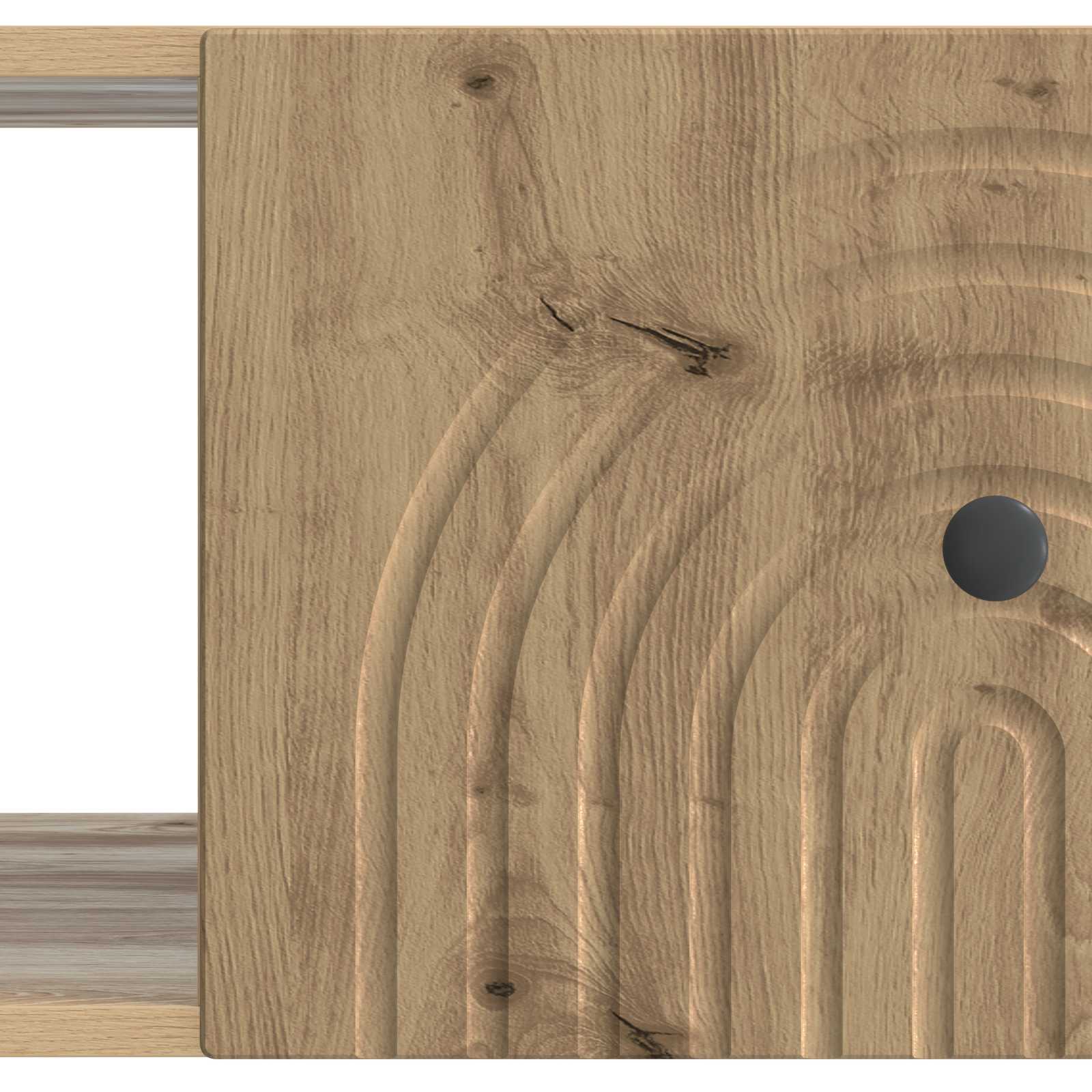 Konferenční Stolek Dub Artisan 90 X 50 X 40 Cm Kompozitní Dřevo