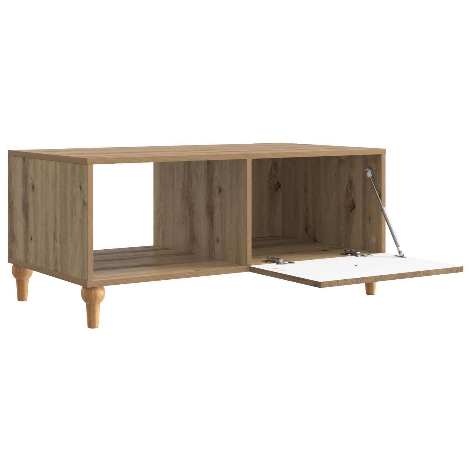 Konferenční Stolek Dub Artisan 90 X 50 X 40 Cm Kompozitní Dřevo