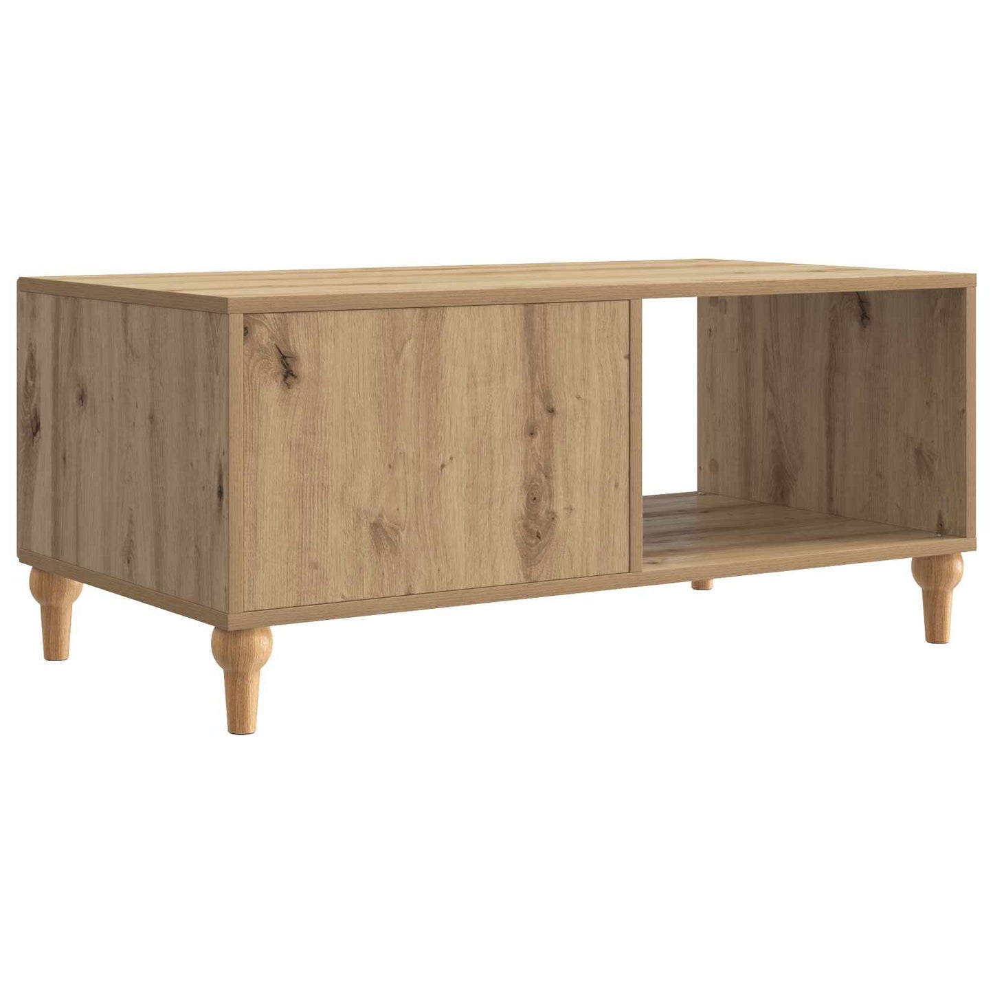 Konferenční Stolek Dub Artisan 90 X 50 X 40 Cm Kompozitní Dřevo