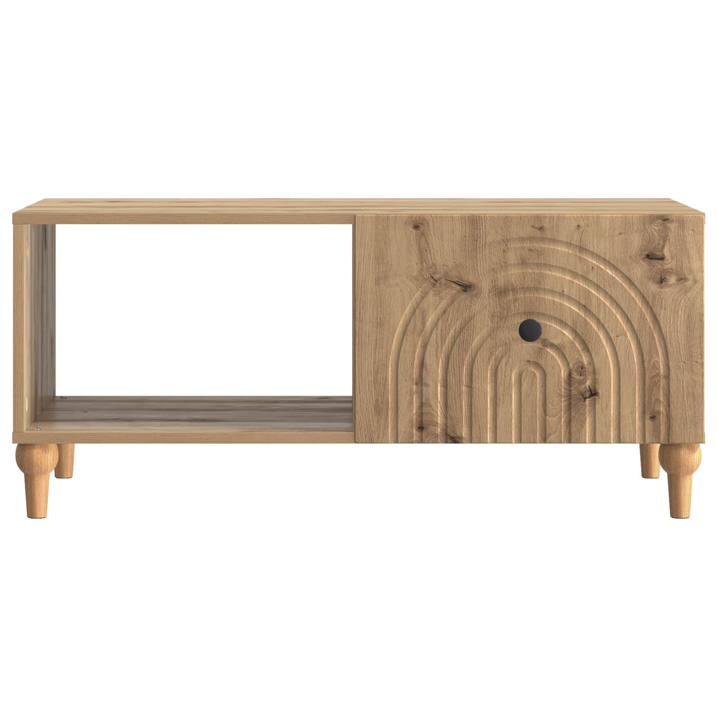 Konferenční Stolek Dub Artisan 90 X 50 X 40 Cm Kompozitní Dřevo