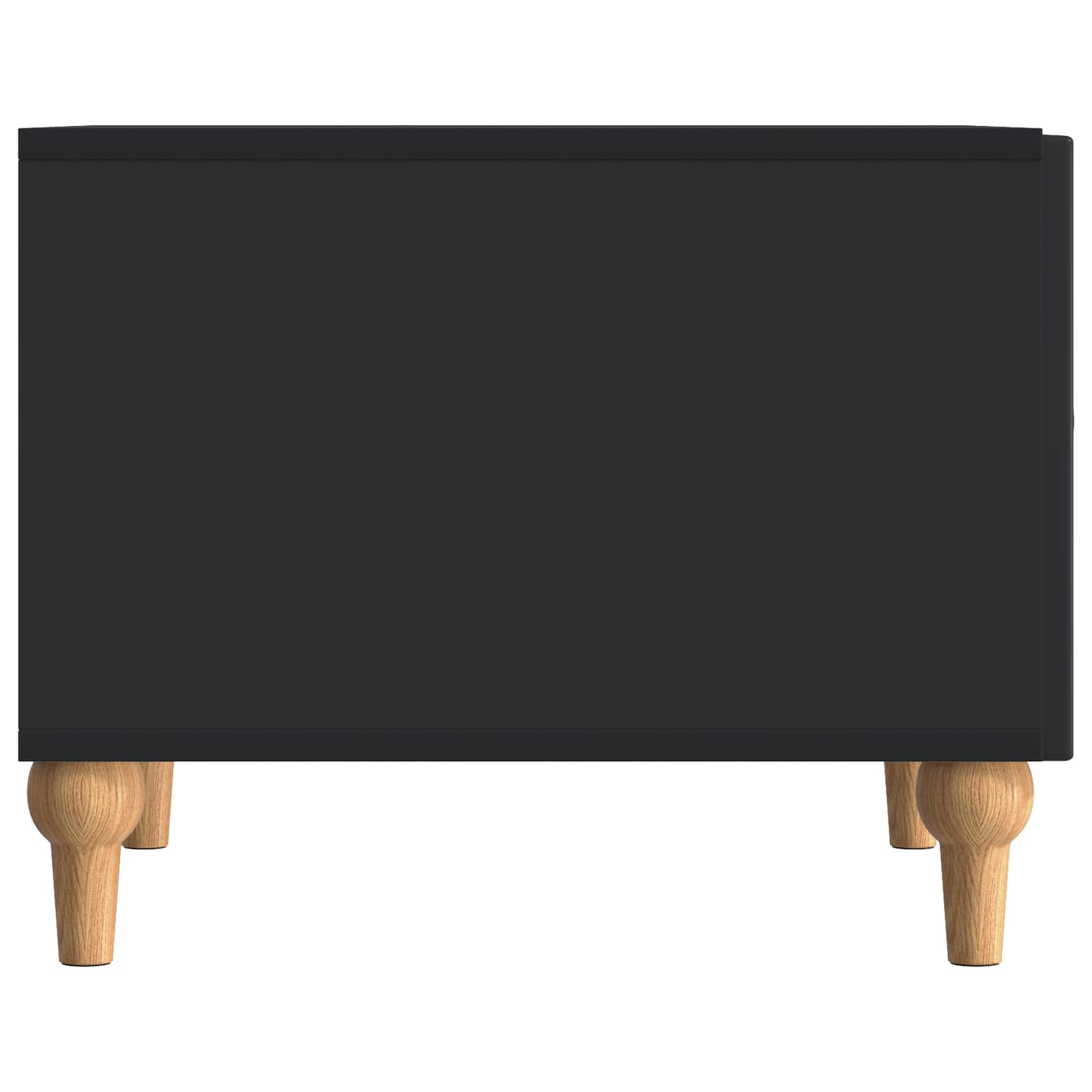 Konferenční Stolek Černá 49 X 50 X 40 Cm Kompozitní Dřevo