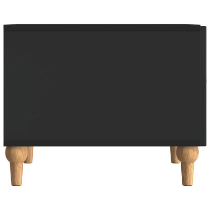 Konferenční Stolek Černá 49 X 50 X 40 Cm Kompozitní Dřevo