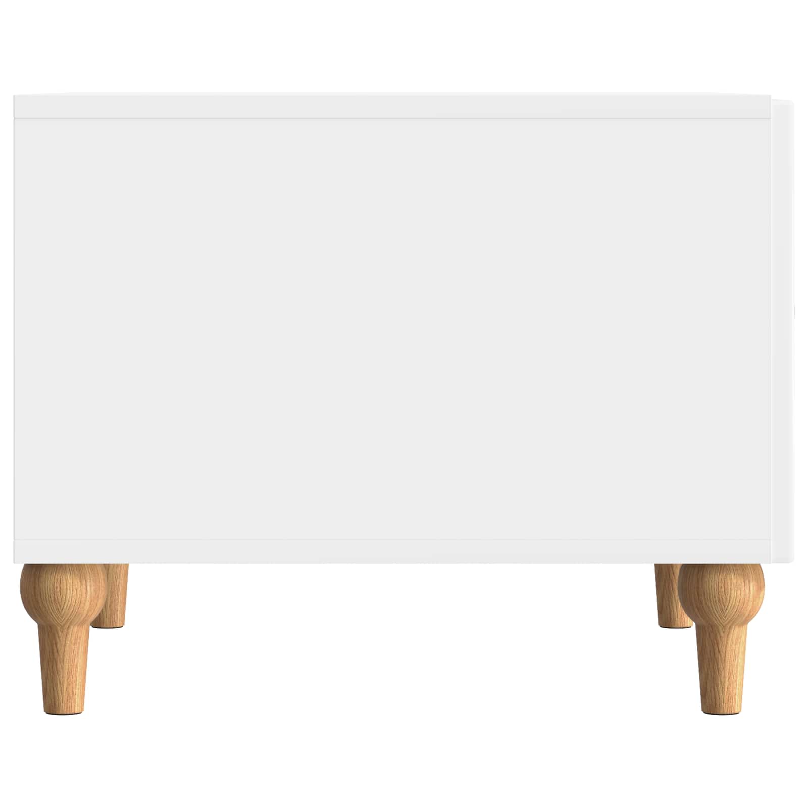 Konferenční Stolek Bílá S Vysokým Leskem 49 X 50 X 40 Cm
