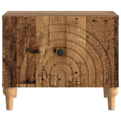 Konferenční Stolek Staré Dřevo 49 X 50 X 40 Cm Kompozitní Dřevo