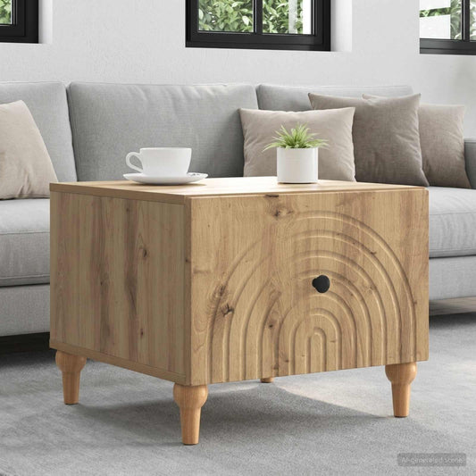 Konferenční Stolek Dub Artisan 49 X 50 X 40 Cm Kompozitní Dřevo