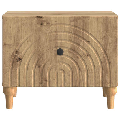 Konferenční Stolek Dub Artisan 49 X 50 X 40 Cm Kompozitní Dřevo