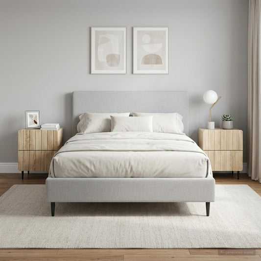 Noční Skříňka Se Zásuvkou 2 Pcs Dub Sonoma 43 X 34,5 X 49,5 Cm