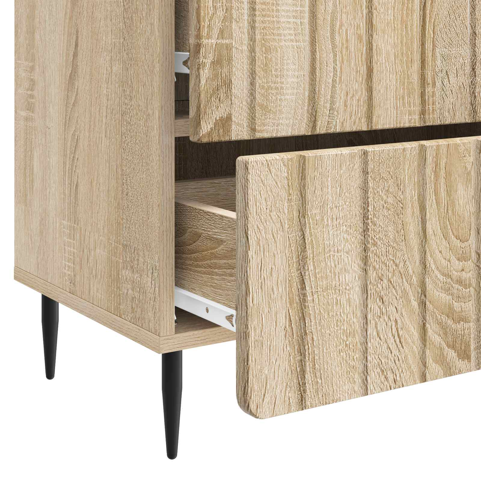 Noční Skříňka Dub Sonoma 62 X 34,5 X 49,5 Cm Kompozitní Dřevo