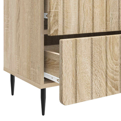 Noční Skříňka Dub Sonoma 62 X 34,5 X 49,5 Cm Kompozitní Dřevo