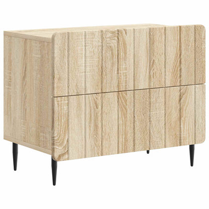 Noční Skříňka Dub Sonoma 62 X 34,5 X 49,5 Cm Kompozitní Dřevo