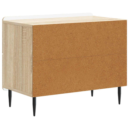 Noční Skříňka Dub Sonoma 62 X 34,5 X 49,5 Cm Kompozitní Dřevo