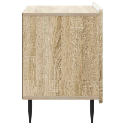 Noční Skříňka Dub Sonoma 62 X 34,5 X 49,5 Cm Kompozitní Dřevo