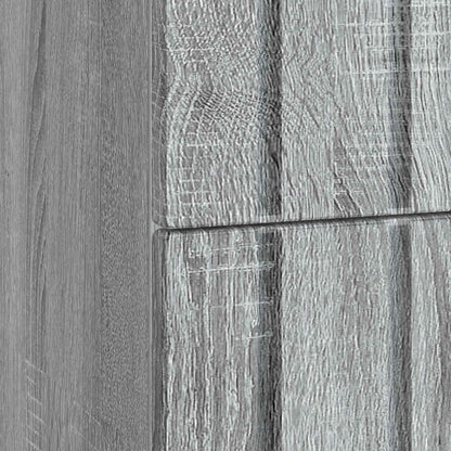 Noční Skříňka Šedá Sonoma 62 X 34,5 X 49,5 Cm Kompozitní Dřevo