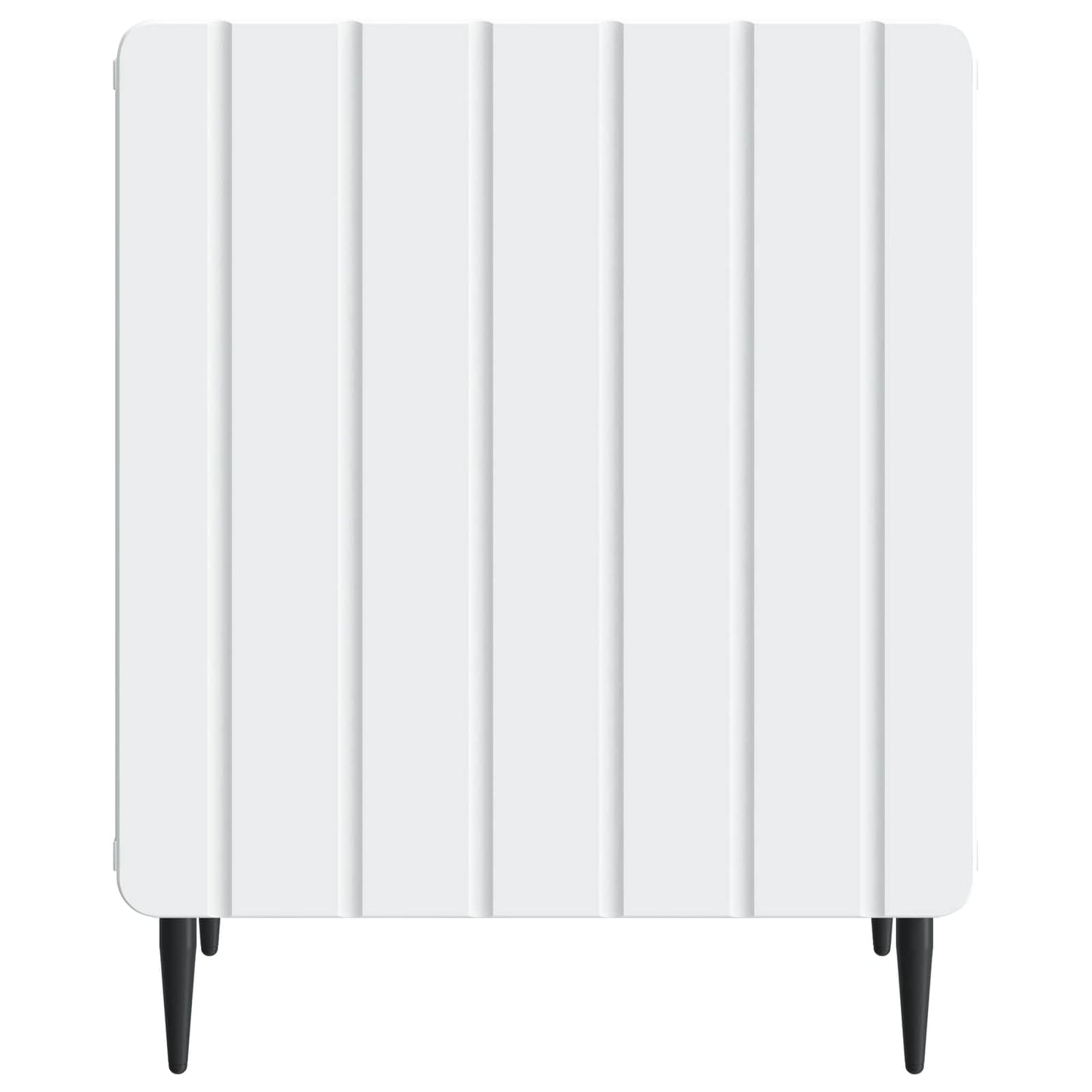 Noční Skříňka 2 Pcs Bílá 43 X 34,5 X 52 Cm Kompozitní Dřevo