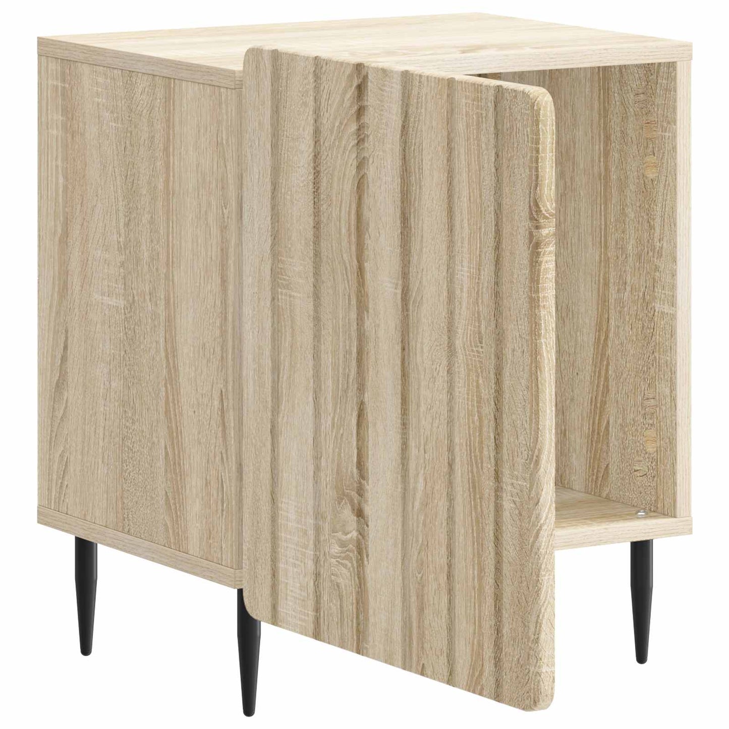 Noční Skříňka 2 Pcs Dub Sonoma 43 X 34,5 X 52 Cm