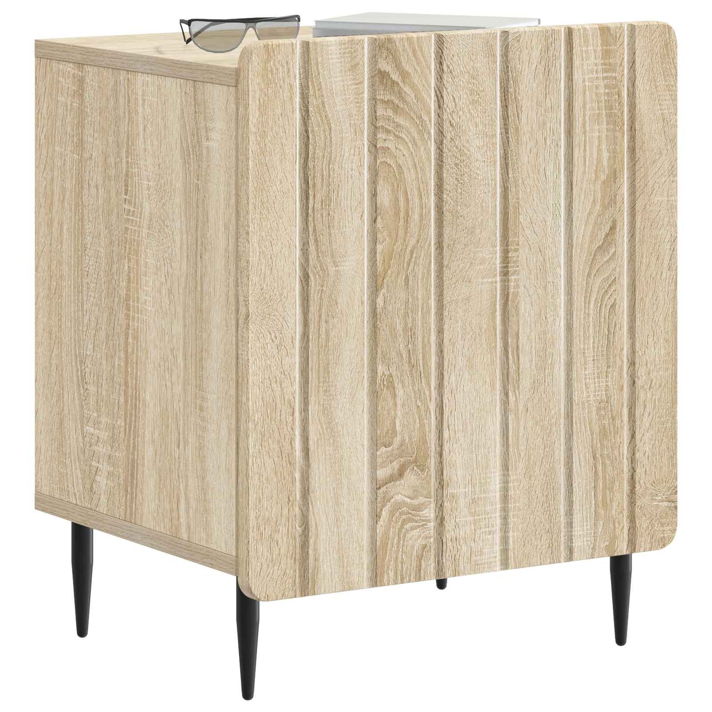 Noční Skříňka 2 Pcs Dub Sonoma 43 X 34,5 X 52 Cm