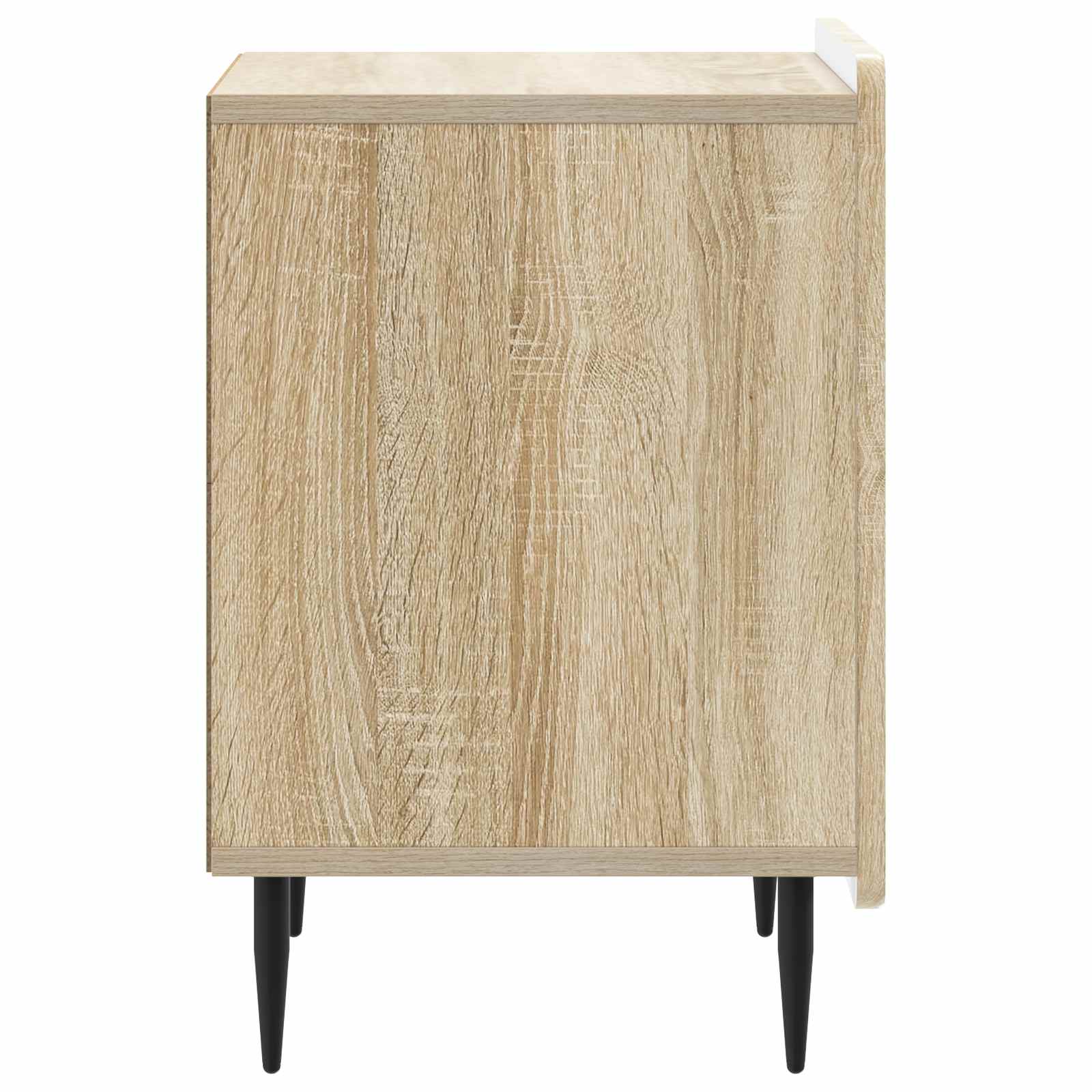 Noční Skříňka 2 Pcs Dub Sonoma 43 X 34,5 X 52 Cm