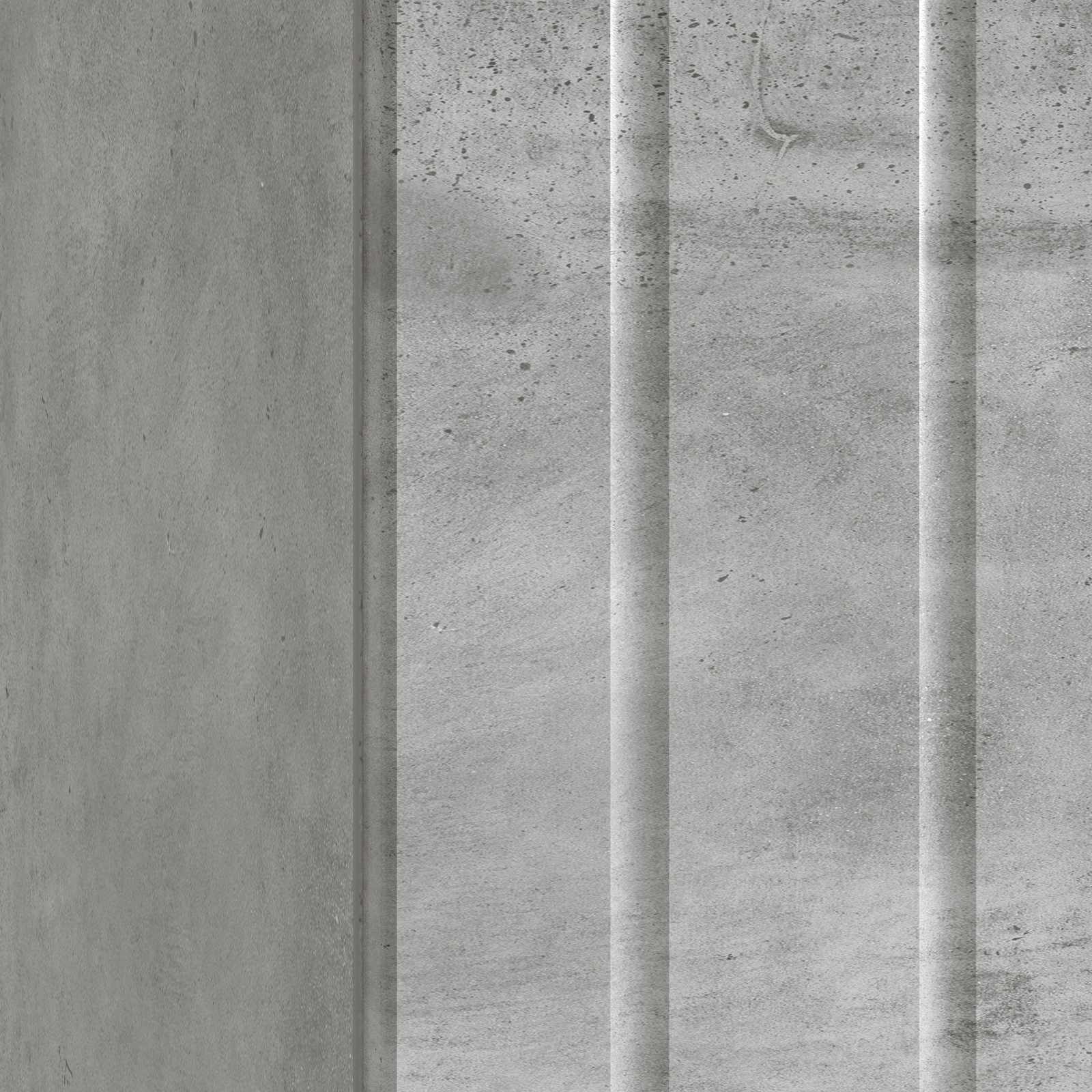 Noční Skříňka Betonově Šedá 43 X 34,5 X 52 Cm Kompozitní Dřevo