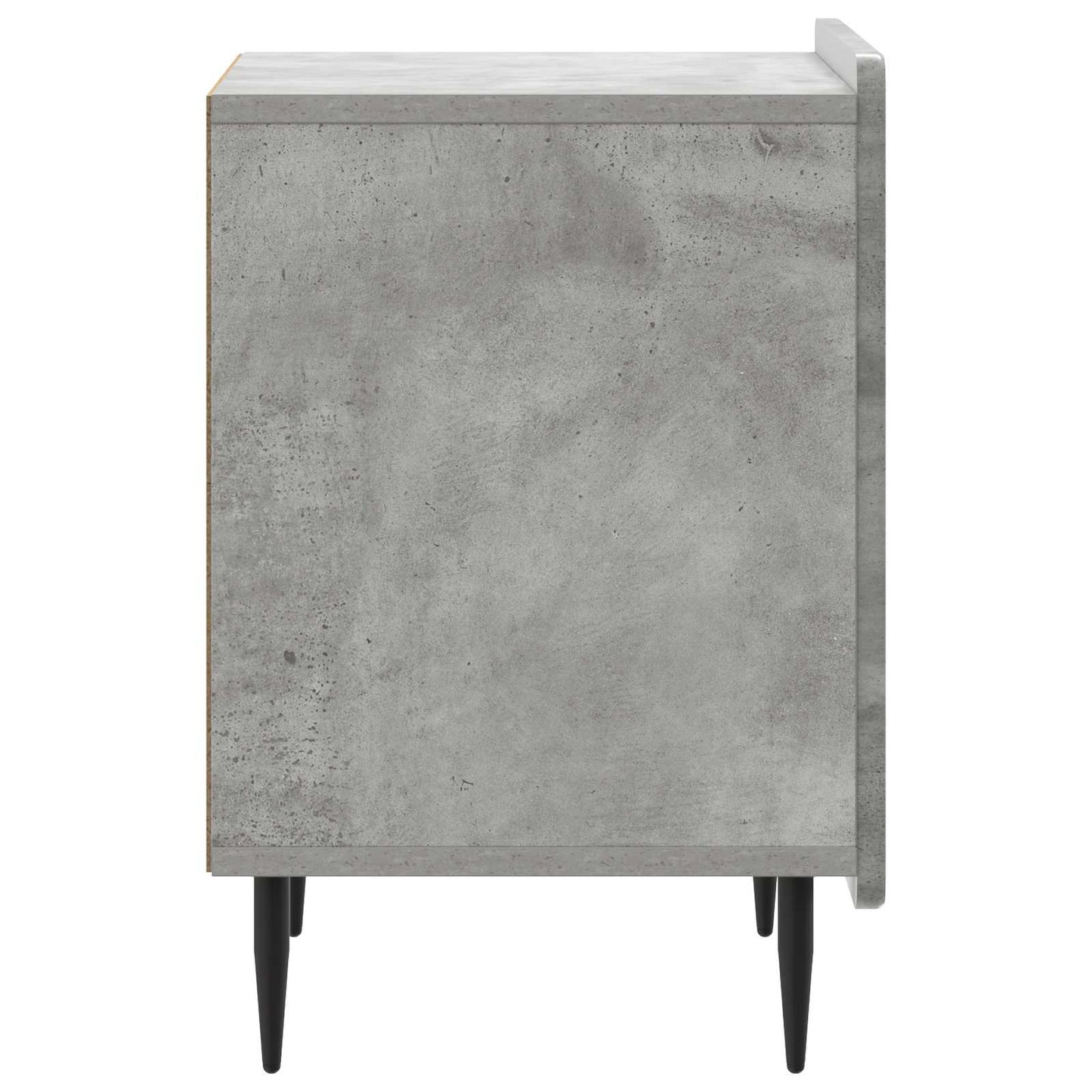 Noční Skříňka Betonově Šedá 43 X 34,5 X 52 Cm Kompozitní Dřevo