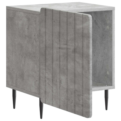 Noční Skříňka 2 Pcs Betonově Šedá 43 X 34,5 X 52 Cm