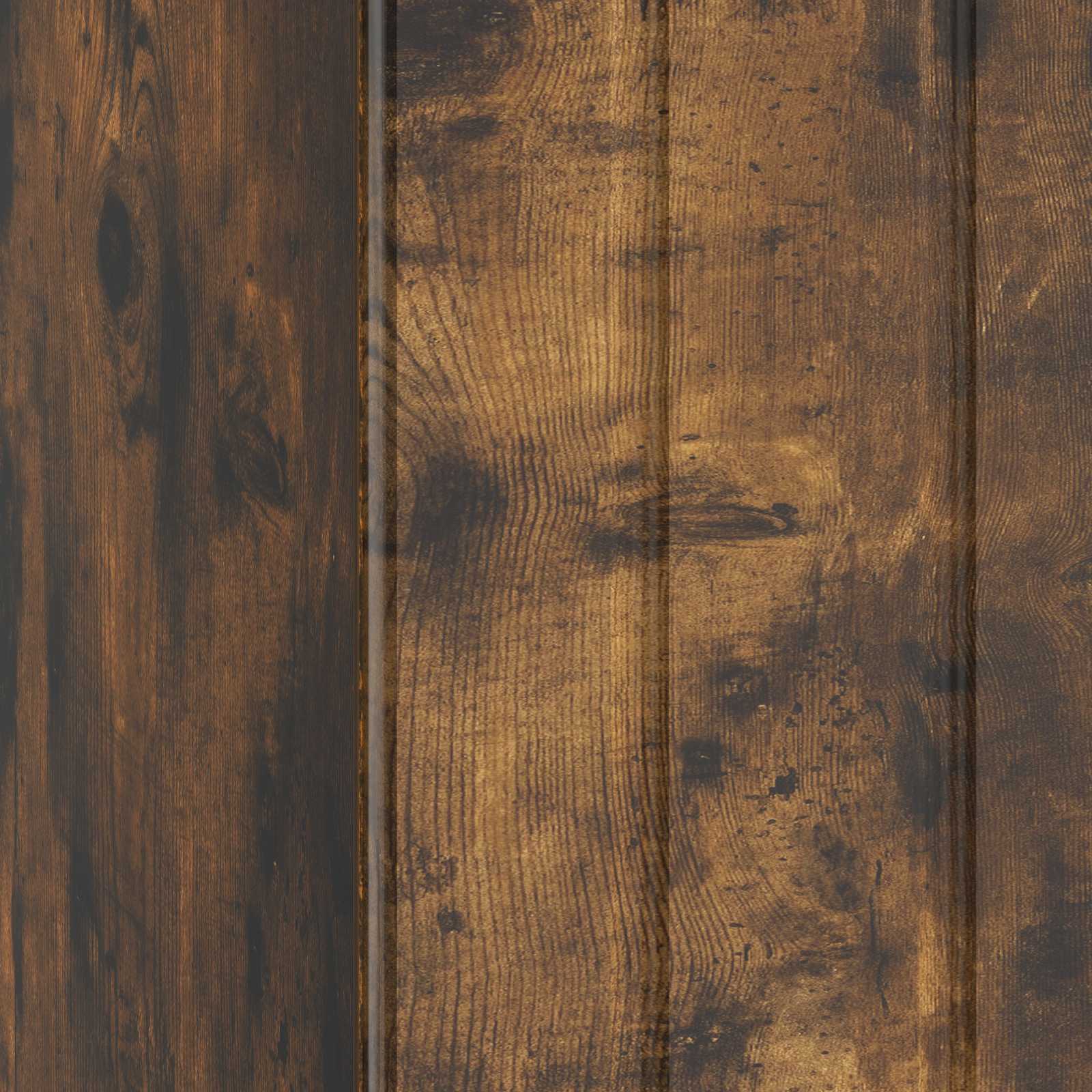 Noční Skříňka Kouřový Dub 43 X 34,5 X 52 Cm Kompozitní Dřevo