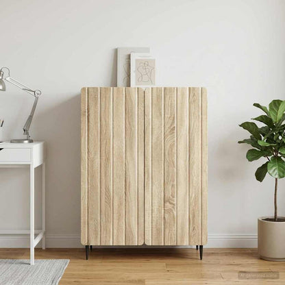 Servírovací Skříň Dub Sonoma 66 X 34,5 X 92 Cm Kompozitní Dřevo